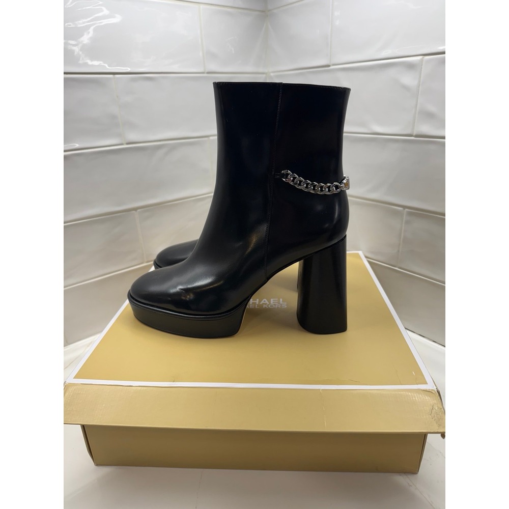 Michael Kors womens Carlisle Platform Bootie size 11 - Picture 2 of 6